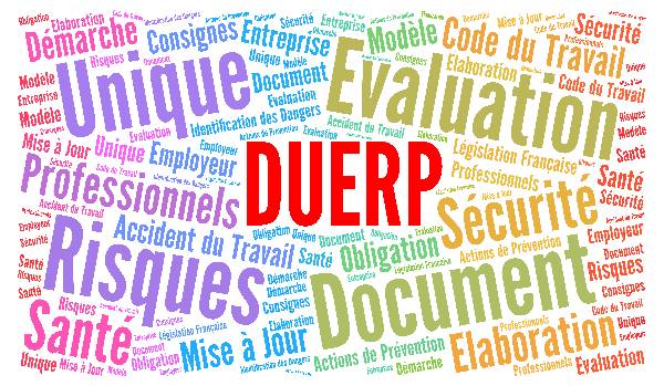 Duevrp : Réalisation du Document Unique d’Evaluation des Risques Professionnels